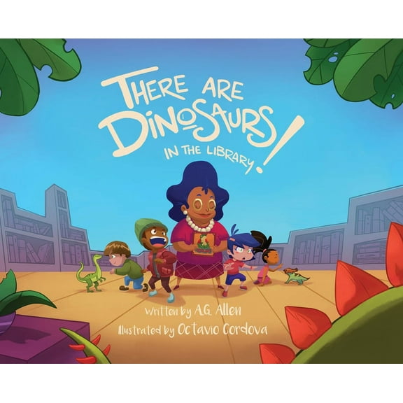 There Are Dinosaurs in the Library!, (Hardcover)