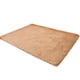 thumbnail image 1 of Alfombra suave y esponjosa para sala, dormitorio o yoga, en color beige claro, tamaño 80x160 cm, ideal para cualquier espacio del hogar., 1 of 6
