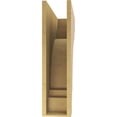 thumbnail image 4 of 7"W x 28"D x 28"H Thin Pescadero Rough Cedar Woodgrain TimberThane Corbel, Primed Tan, 4 of 6