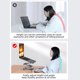 thumbnail image 1 of 3 Layer Laptop Cooling Bracket 360 Adjustable Anti Slip CNC Phone Tablet Holder Ndcxsfigh Para estrenar, 1 of 5
