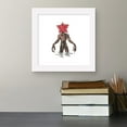 thumbnail image 3 of Gallery Pops Netflix Stranger Things: Season 2 - Demogorgon Illustration Wall Art, White Framed Version, 12" x 12", 3 of 5