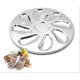 thumbnail image 5 of Plato para ostras de acero inoxidable, plato circular creativo para ostras, restaurante, parrilla, bar, plato para ostras, buffet, plato para marisco, herramientas de cocina, 5 of 5