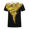 thumbnail image 4 of Styesk T-Shirts pour Hommes Nouvelle Mode T-shirt pour Hommes Impression 3D Bière Indéterminable Manches Courtes Col Rond T-shirt Décontracté Haut de Sport Blouses, 4 of 5