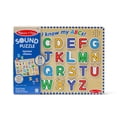 thumbnail image 3 of Puzzle Melissa & Doug Wooden Alphabet Sound 26 piezas con certificado FSC, 3 of 9