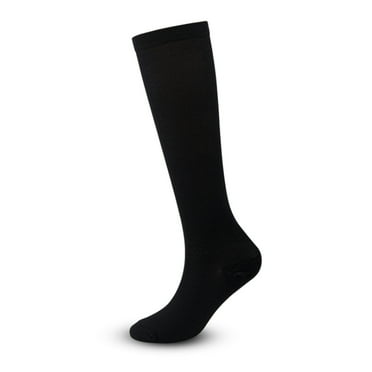 TELOLY 5Pairs High-Elastic Compression Socks,Knee High Support Stockings,Compression Socks for Running and Athletic Performance