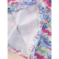 thumbnail image 7 of WIBACKER Toddler and Little Girl Cute Whale Skater Dress Ruffle Sleeve Priness A-line Sundress 1-6 Years, 7 of 7