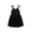 Black, variant on Arshiner Toddler Summer Dress Little Girls Sleeveless Bowknot Sundress Casual Beach Party Dresses with Pocket