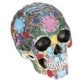 thumbnail image 3 of Decorative Skull Resin Skull Model, Skull Ornament, Finely Crafted Strong Stability For Craft Bar Ornaments Gift Art Collection Carved Skull Manual Artwork, 3 of 8