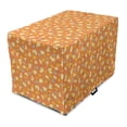 thumbnail image 1 of Floral Dog Crate Cover, Continuous Cheerful Spring Flowers Curlicue Style Twigs on Tender Backdrop, Easy to Use Pet Kennel Cover Small Dogs Puppies Kittens, 7 Sizes, Apricot Multicolor, by Ambesonne, 1 of 1