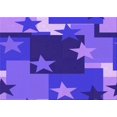 thumbnail image 1 of Ahgly Company Indoor Rectangle Patterned Purple Daffodil Purple Area Rugs, 5' x 7', 1 of 6