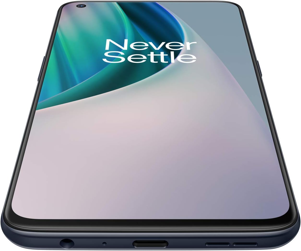 OnePlus Nord N10 128GB 5G Dual SIM 6GB RAM GSM Factory Unlocked Smartphone, Midnight Ice (International Version) - image 4 of 5