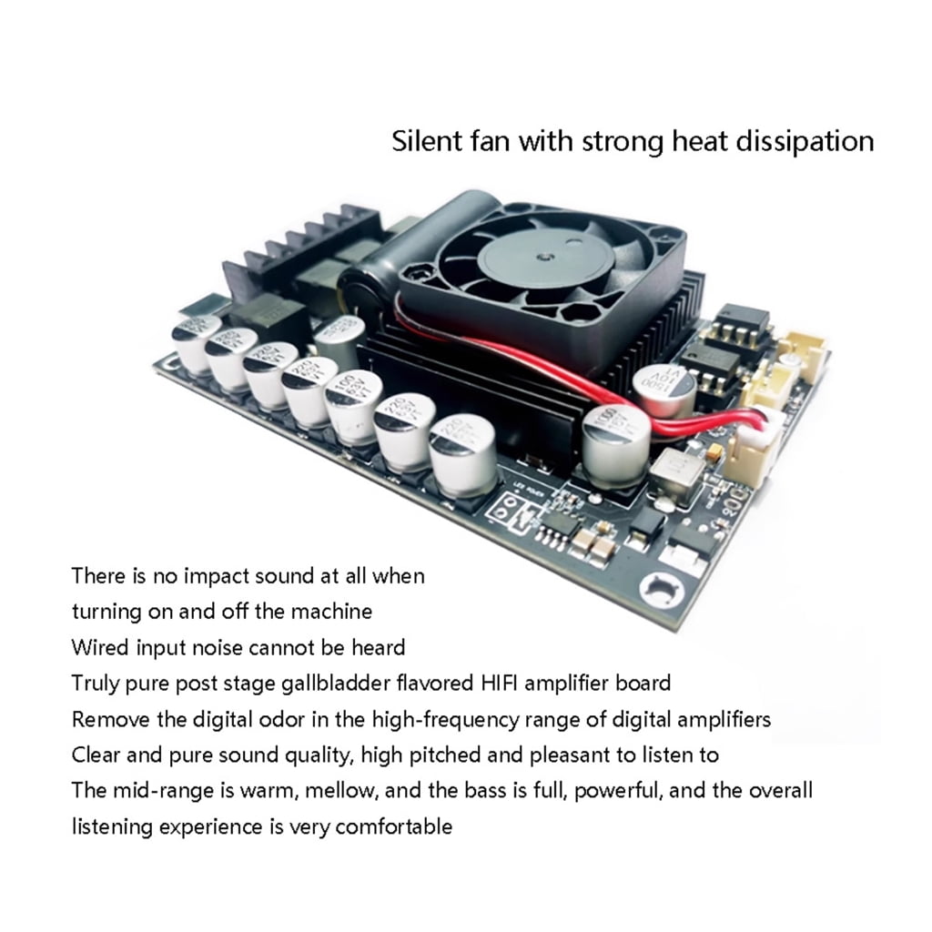 TPA3255 HIFI Digital Amplifiers Module 300Wx2 Efficiency Class D Digital Amplifiers for Sound