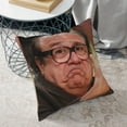 thumbnail image 5 of Danny Approves Throw Pillow Cover 18"X18" DeVito Throw Pillowcases Home Decorative for Bed Couch Sofa Living Room Cushion Covers, 5 of 5