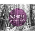 thumbnail image 3 of Marshall, Laura 18x15 Black Modern Framed Museum Art Print Titled - Wander Far and Wide v2, 3 of 5