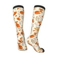 thumbnail image 4 of Balery Flower Fox Fun Novelty Socks Men'S Women'S Crew Socks Funny Crazy Novelty Socks Quirky And Cool Socks, 4 of 9