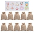 thumbnail image 1 of CIMAXIC Easter 1 Set Easter Gift Linen Drawstring Bags Candy Bags Portable Presents Bags,3.94"X5.51"X0.04", 1 of 4