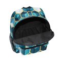 thumbnail image 6 of FORMRS School Backpack with Front Zippered Pocket 12" Elementary Student Travel Daypack, Light Blue Geometric Pattern, 6 of 6