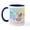 White/Navy Inside, variant on CafePress - Clouds / Lhasa Apso Mug - 11 oz Ceramic Mug - Novelty Coffee Tea Cup