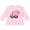 AD-Pink, variant on Inktastic Easter Jelly Bean Truck Girls Long Sleeve Toddler T-Shirt