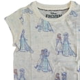 thumbnail image 4 of Disney Frozen II Elsa & Anna All Over Ivory T-Shirt M(7/8), 4 of 4