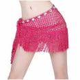 thumbnail image 2 of Wancir Belly Dance Hip Skirt Sequins Fringe Skirt Tassel Hip Scarf Rave Skirt for Women and Girls, 2 of 4