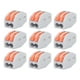 thumbnail image 1 of Conector De Conductor De Cable, Terminal De Empalme Fácil Manejo Reutilizable 50 Piezas 2 Puertos Para Conexión ANGGREK Otros, 1 of 8