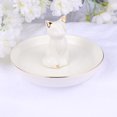 thumbnail image 3 of Ceramic Jewelry Dish White For Rings 2Pack 6x6in, 3 of 8