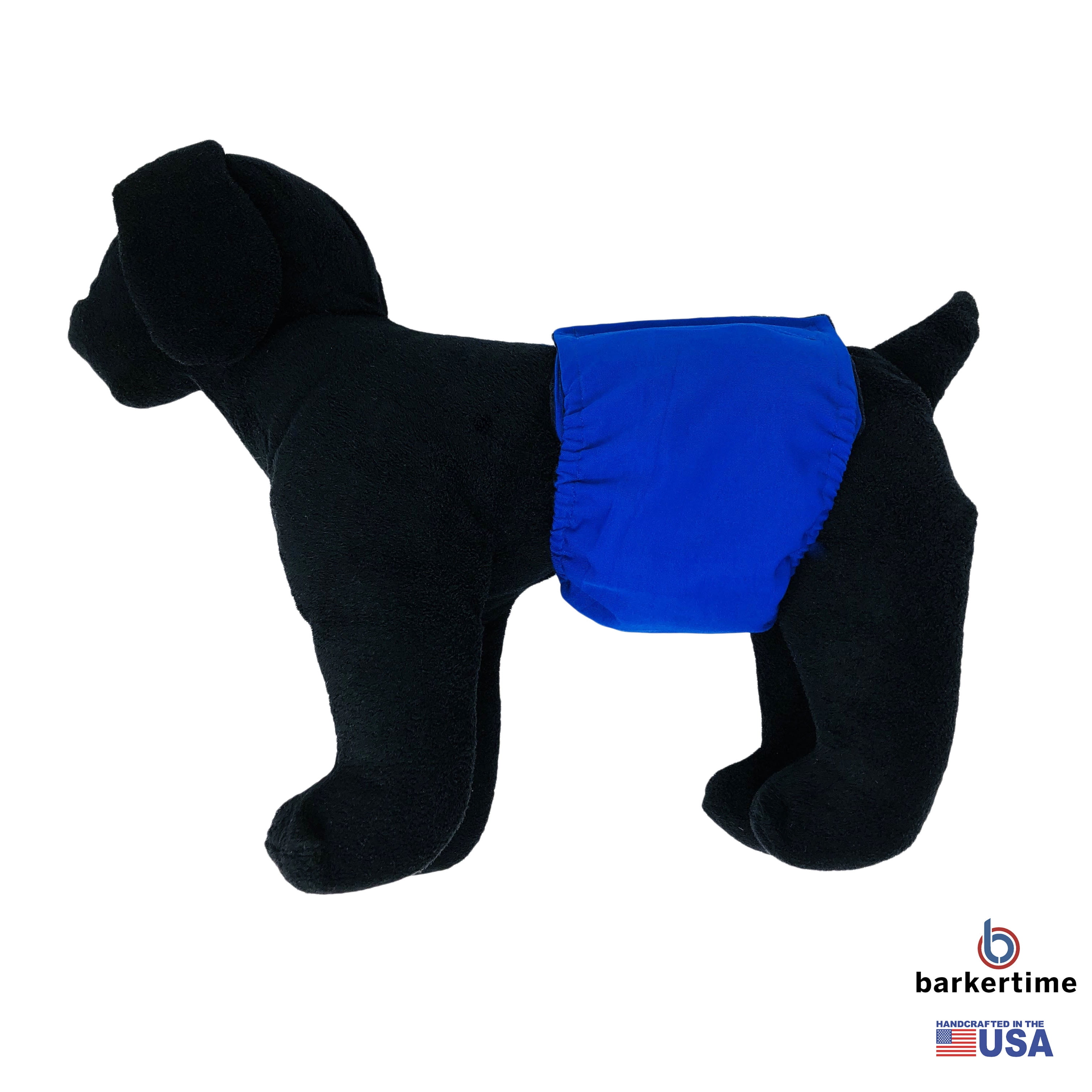 Barkertime Royal Blue Dog Belly Band Male Wrap