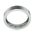 thumbnail image 3 of SuperJeweler Classic 4mm Flat Comfort Fit Titanium Wedding Band For Men, 3 of 4