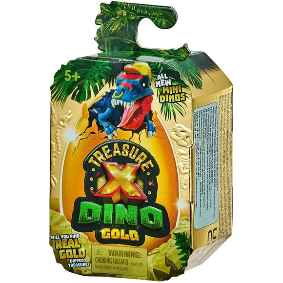 Treasure X Dino Gold Mini Dino Single Pack-Styles puede vari Treasure X Treasure X