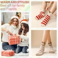 thumbnail image 6 of Bocaoying 5 Pairs Fuzzy Socks for Women, Funny Winter Warm Cute Fuzzy Socks, Soft Cozy  Animal Fluffy Slipper Socks Casual for Women Home Sleeping Birthday Christmas, 6 of 7