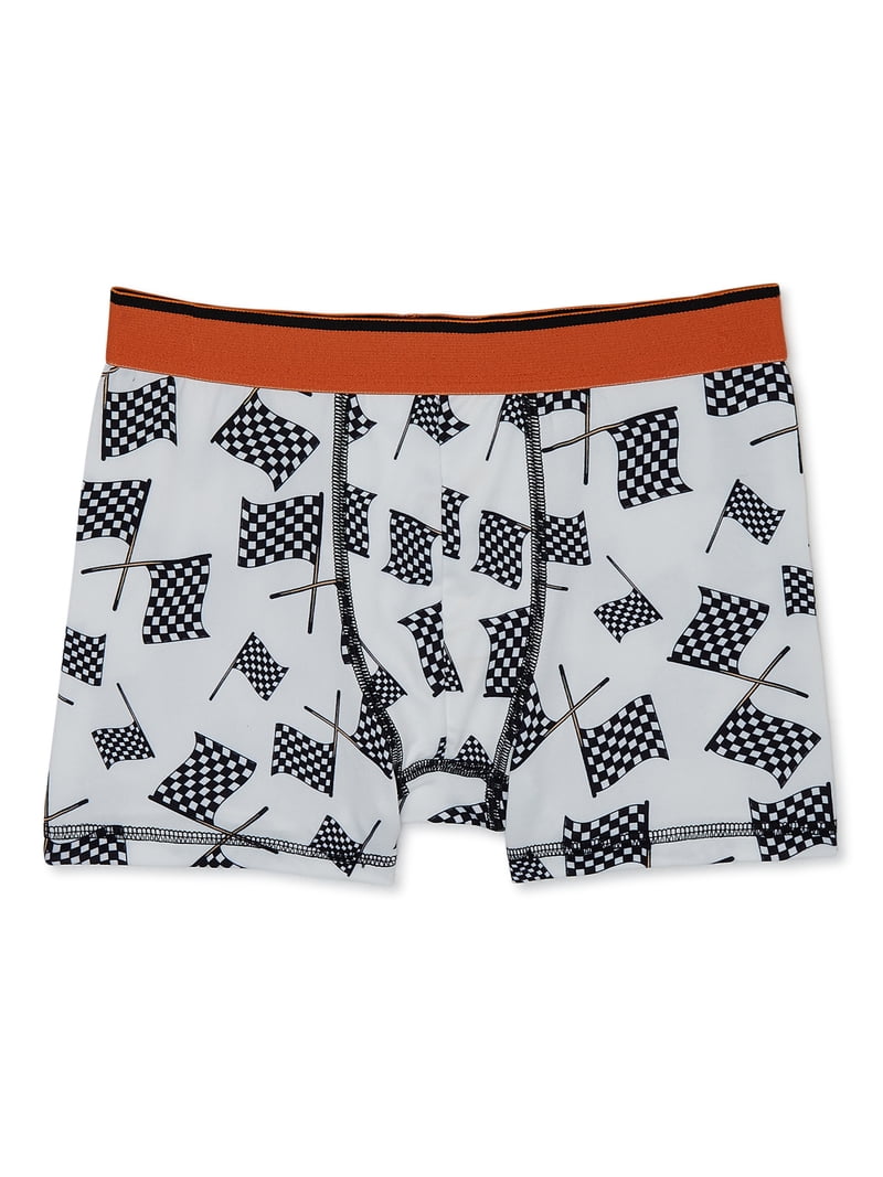 Wonder Nation Boys Boxer Brief Motocross Underwear, 3-Pack, Sizes