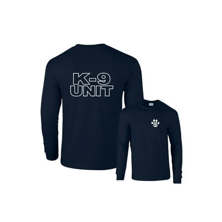 - K-9 Unit Police Long Sleeve T-Shirt