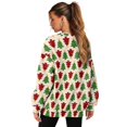 thumbnail image 2 of Xoenoiee Christmas Tree Print Sweatshirt for Women Xmas Oversized Crewneck Long Sleeve Pullover Fleece Top 2025 Fall Winter Fashion Outfits Clothes, Size S, 2 of 7