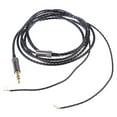 thumbnail image 4 of Material Copper Wire Core Durable Earphone Audio Cable Connector Repair Replacement Headphone Wire Line DIY Black and Gray, 4 of 7