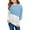 Blue, variant on piuwrlz Long Sleeve Sweaters for Girls Boys Printed Sweatshirt Round Neck Without a Hat Hoodie White Size 1 Years
