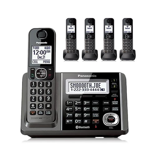 Refurbished Panasonic KXTG585SK 5 Handset Cordless Phone