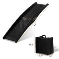 thumbnail image 6 of IVV 60-in Pet Ramp, Portable Folding Dog Ramp for Cars, Trucks, and SUV, Non-Skid Surface, Safety Side Fence, Black, 6 of 10