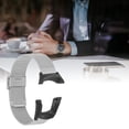 thumbnail image 3 of Pulsera, Reemplazo De Correa De Reloj Transpirable Malla Metálica Impermeable Con Destornillador De 2 Piezas Para 1 2 2S 2R 3 Sport 3 Peak, 3 of 7