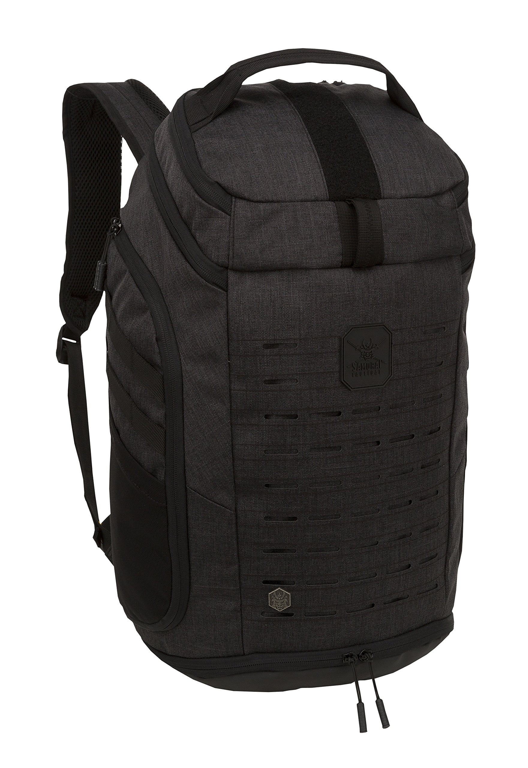 Samurai Tactical Kabuto Day Backpack (Turbulence Blue) (Black Heathered