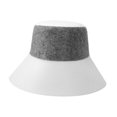 thumbnail image 2 of simhoa Sauna Hat Durability Gift Practical Lightweight Breathable Sauna Accessories Gray White Style A, 2 of 9