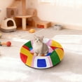 thumbnail image 3 of Pet Bed Pet Mat Cozy Removable & Washable Comfort For Cats And Dogs Colorful Painting with Squares, 3 of 8