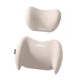 thumbnail image 2 of harper Car Headrest & Waist Support Cushion Headrest Back Cushion Versatile Comfortable white, 2 of 9