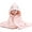 Pink Cat, variant on MGEZCOO Hooded Towels for Kids-Gray Elephant Kids Bath Towels