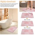 thumbnail image 5 of Boho Flower Front Door Mat, Pink Mandala 30"x17" Indoor Outdoor Welcome Mat, Anti-Slip Entryway Rug for Home Entrance, Floor, Patio Entry & Mud Room, Decor Doormat, 5 of 6