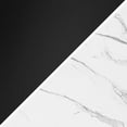 thumbnail image 7 of Evelyn&Zoe Metal Marble Coffee Table in Black and Bronze, 7 of 7