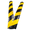 3.3Ft, variant on 6Ft Rubber Speed Bump, (2Packs) Heavy Duty Recycled Rubber Speed Bump, 2 Inch High Industrial-Grade Calming Hump for Parking, Garage,Roads
