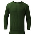 thumbnail image 4 of Vedolay Pullover Sweaters for Men 2023 Sweater Vintage Knit Pullovers Sweater Army Green,M, 4 of 5