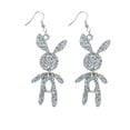 thumbnail image 3 of Fiudx Pendientes de Conejito de Pascua, Diseño de Colgante Acrílico Brillante, Bonitas Joyas de Primavera, Perfectos para Pascua y Fiestas Navideñas, Ligeros y Cómodos, Tamaño 7,5 X 3 Cm., 3 of 7
