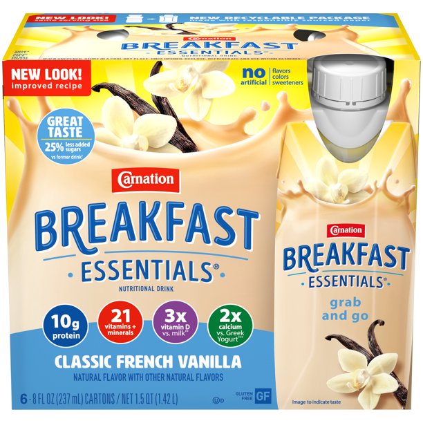 Carnation Breakfast Essentials Ready to Drink Nutritional Breakfast